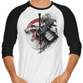 Gwynbleidd 3/4 Sleeve Raglan - Adult & Kids T-Shirts, Sweatshirts & Hoodies apparel design preview 1