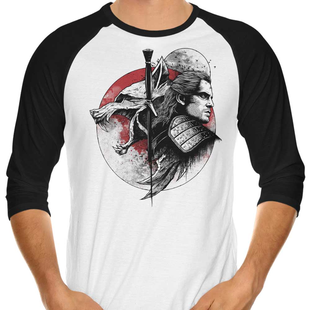 Gwynbleidd 3/4 Sleeve Raglan - Adult & Kids T-Shirts, Sweatshirts & Hoodies apparel design preview 1