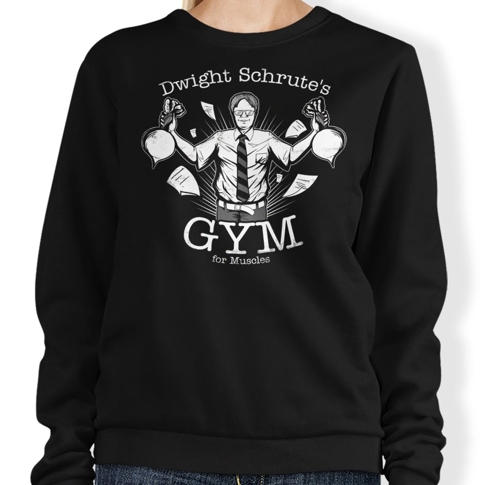 Gym for Muscles - Adult & Kids T-Shirts, Sweatshirts & Hoodies apparel design preview 1