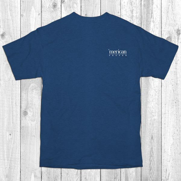 SALE Merican Proper Dog Harbor Bow Boat Turtle Preppy - Adult & Kids T-Shirts, Sweatshirts & Hoodies apparel design preview 2