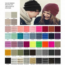 CC Comfort Colors Knit Winter Beanie Hat - Adult & Kids T-Shirts, Sweatshirts & Hoodies apparel design preview 1