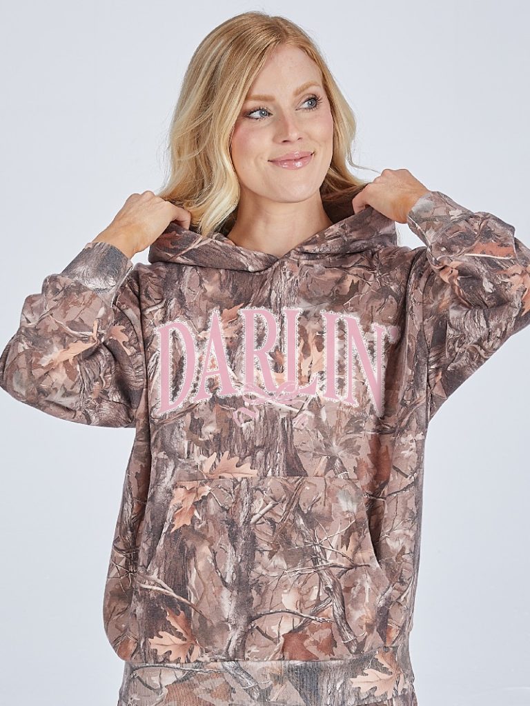 Simply Southern Darlin Camo - Adult & Kids T-Shirts, Sweatshirts & Hoodies apparel design preview 2