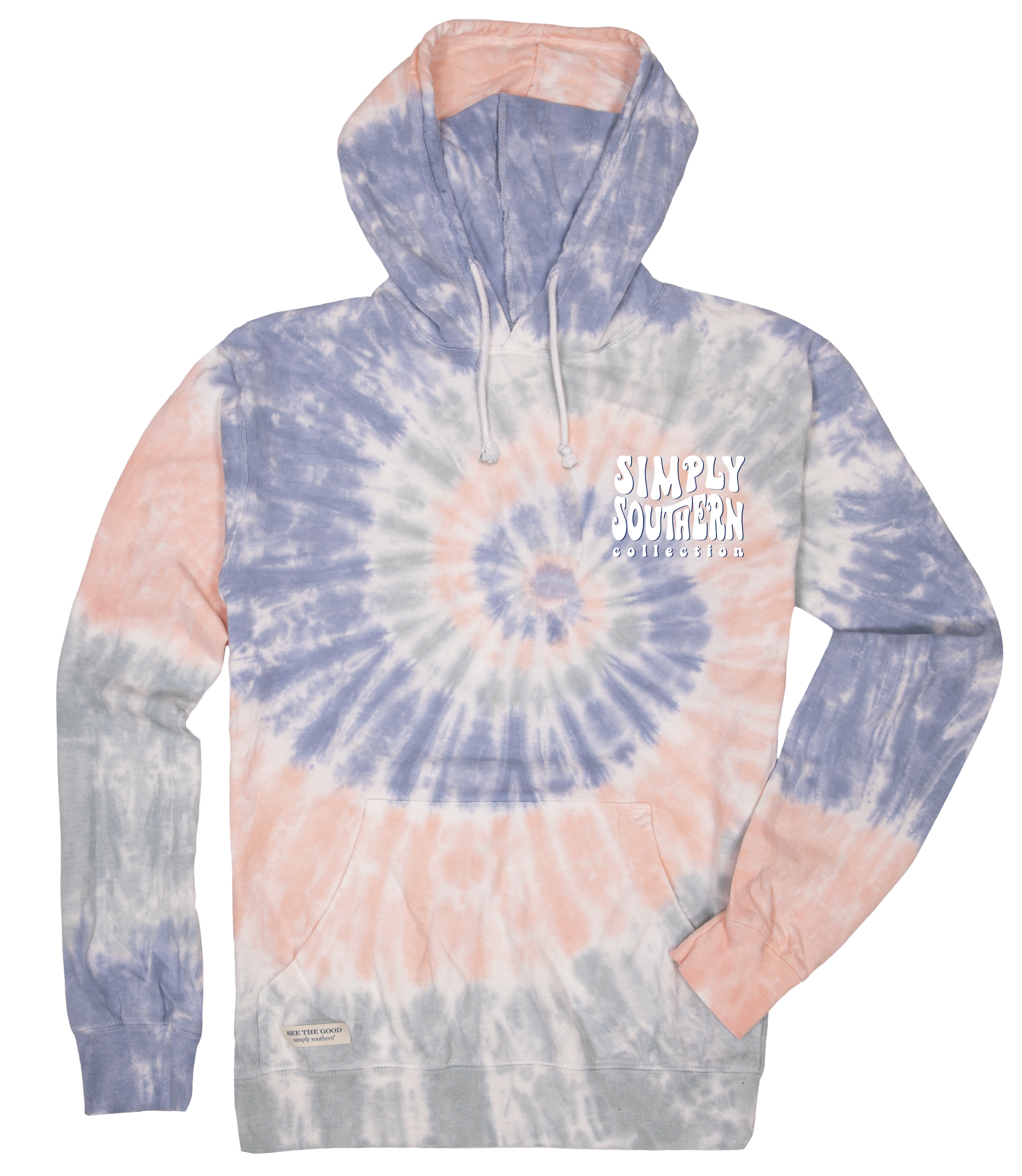 Simply Southern Retro Logo Tiedye - Adult & Kids T-Shirts, Sweatshirts & Hoodies apparel design preview 2