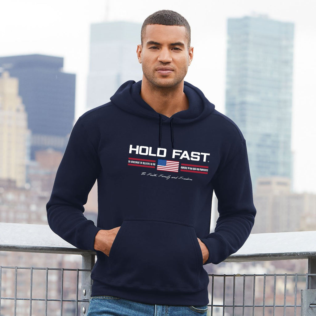 Hold Fast Freedom USA Iconic - Adult & Kids T-Shirts, Sweatshirts & Hoodies apparel design preview 2