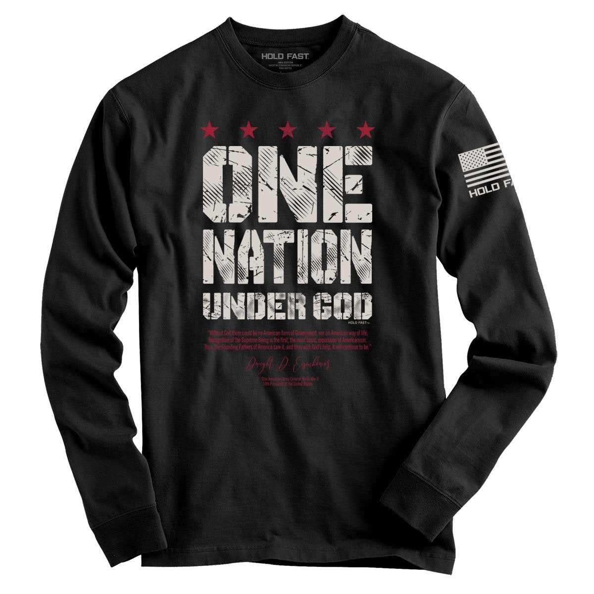 Hold Fast One Nation Under God Christian - Adult & Kids T-Shirts, Sweatshirts & Hoodies apparel design preview 1