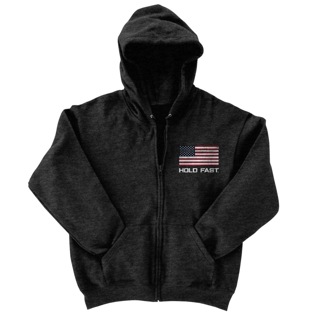 Hold Fast to Faith Family Freedom USA - Adult & Kids T-Shirts, Sweatshirts & Hoodies apparel design preview 2