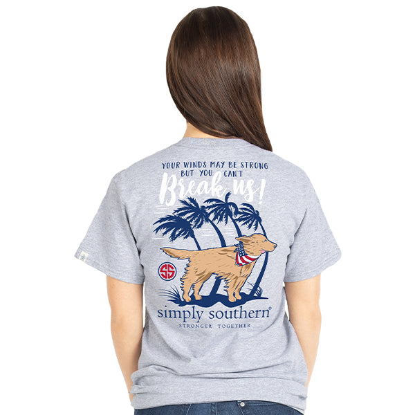 SALE Simply Southern Preppy Hurricane Winds Can't - Adult & Kids T-Shirts, Sweatshirts & Hoodies apparel design preview 2