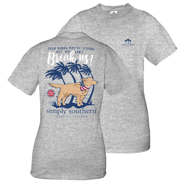 SALE Simply Southern Preppy Hurricane Winds Can't - Adult & Kids T-Shirts, Sweatshirts & Hoodies apparel design preview 1