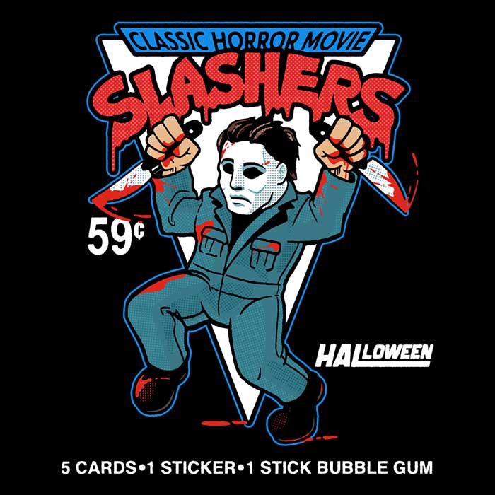 Haddonfield Classic Slashers Youth Apparel - Adult & Kids T-Shirts, Sweatshirts & Hoodies apparel design preview 2