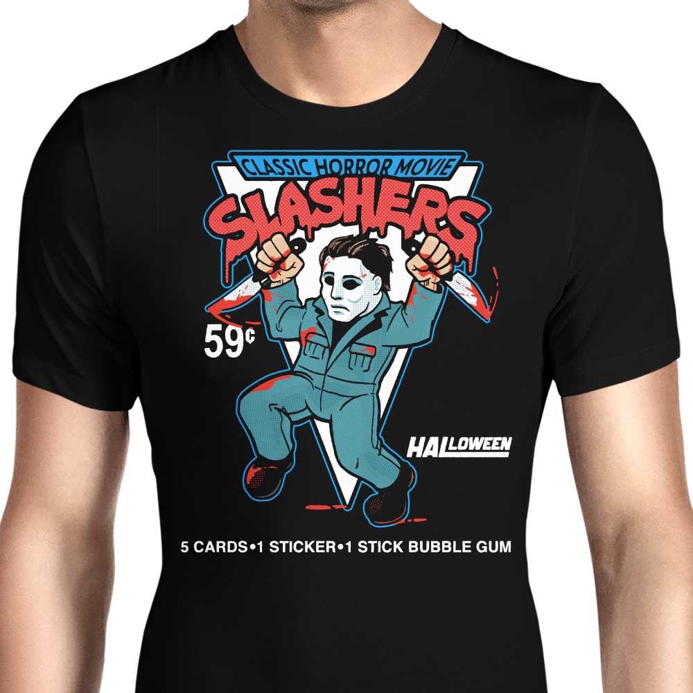 Haddonfield Classic Slashers Men's Apparel - Adult & Kids T-Shirts, Sweatshirts & Hoodies apparel design preview 1