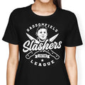 Haddonfield Slashers Women's Apparel - Adult & Kids T-Shirts, Sweatshirts & Hoodies apparel design preview 1