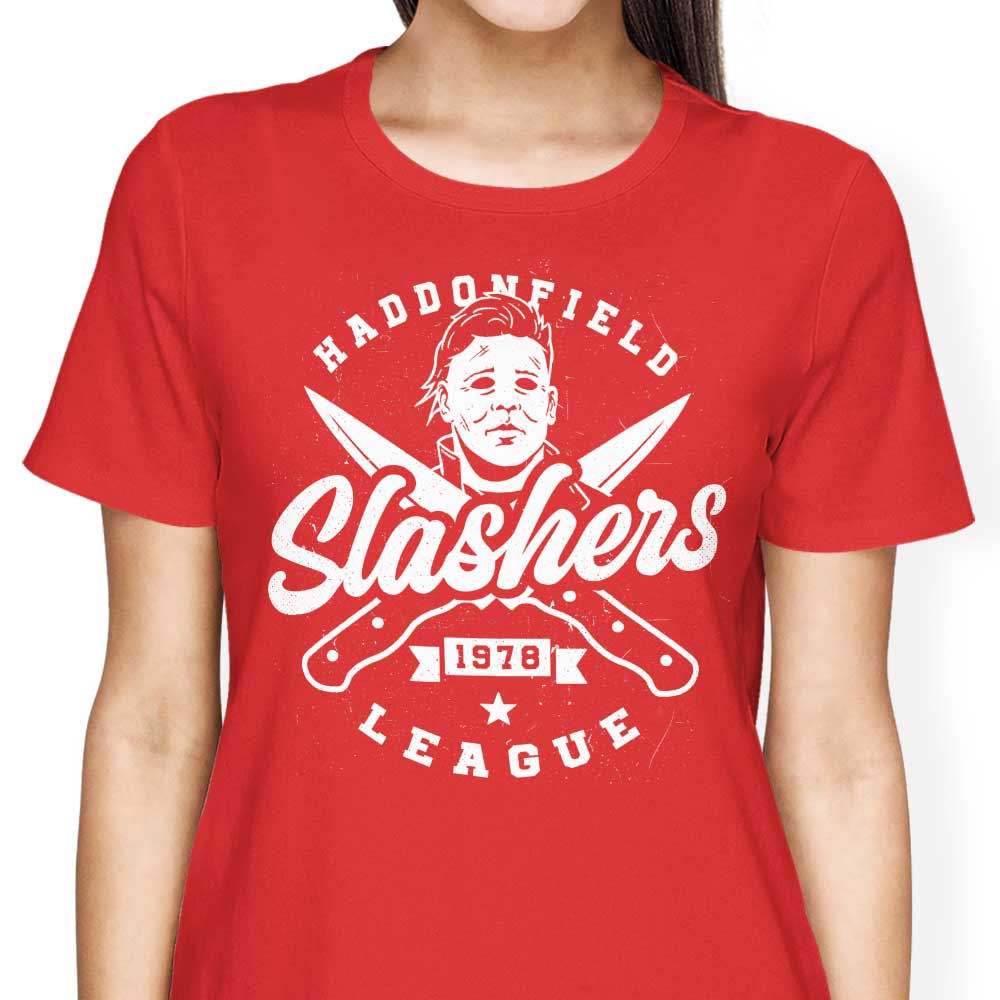 Haddonfield Slashers Women's Apparel - Adult & Kids T-Shirts, Sweatshirts & Hoodies apparel design preview 2