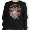 Hail Lucipurr - Adult & Kids T-Shirts, Sweatshirts & Hoodies apparel design preview 1