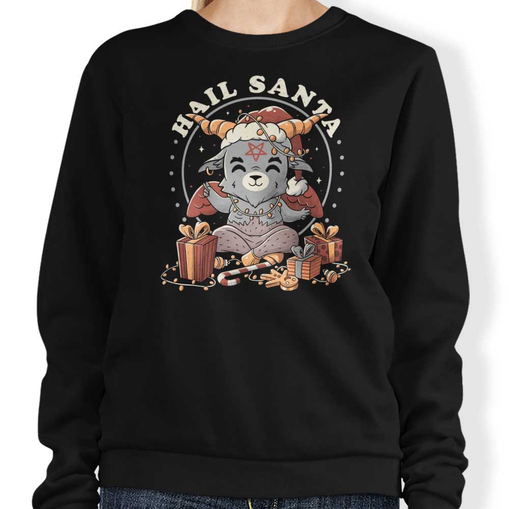 Hail Santa - Adult & Kids T-Shirts, Sweatshirts & Hoodies apparel design preview 1