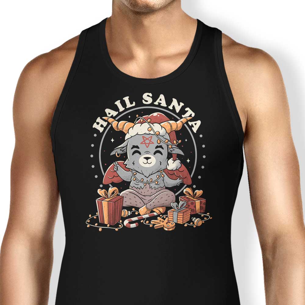 Hail Santa Tank Top - Adult & Kids T-Shirts, Sweatshirts & Hoodies apparel design preview 1