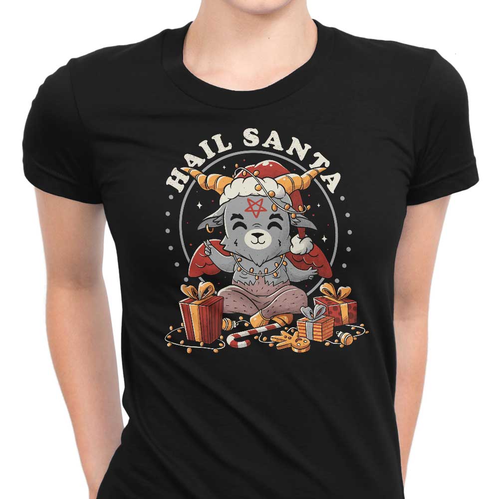 Hail Santa Women's Apparel - Adult & Kids T-Shirts, Sweatshirts & Hoodies apparel design preview 1