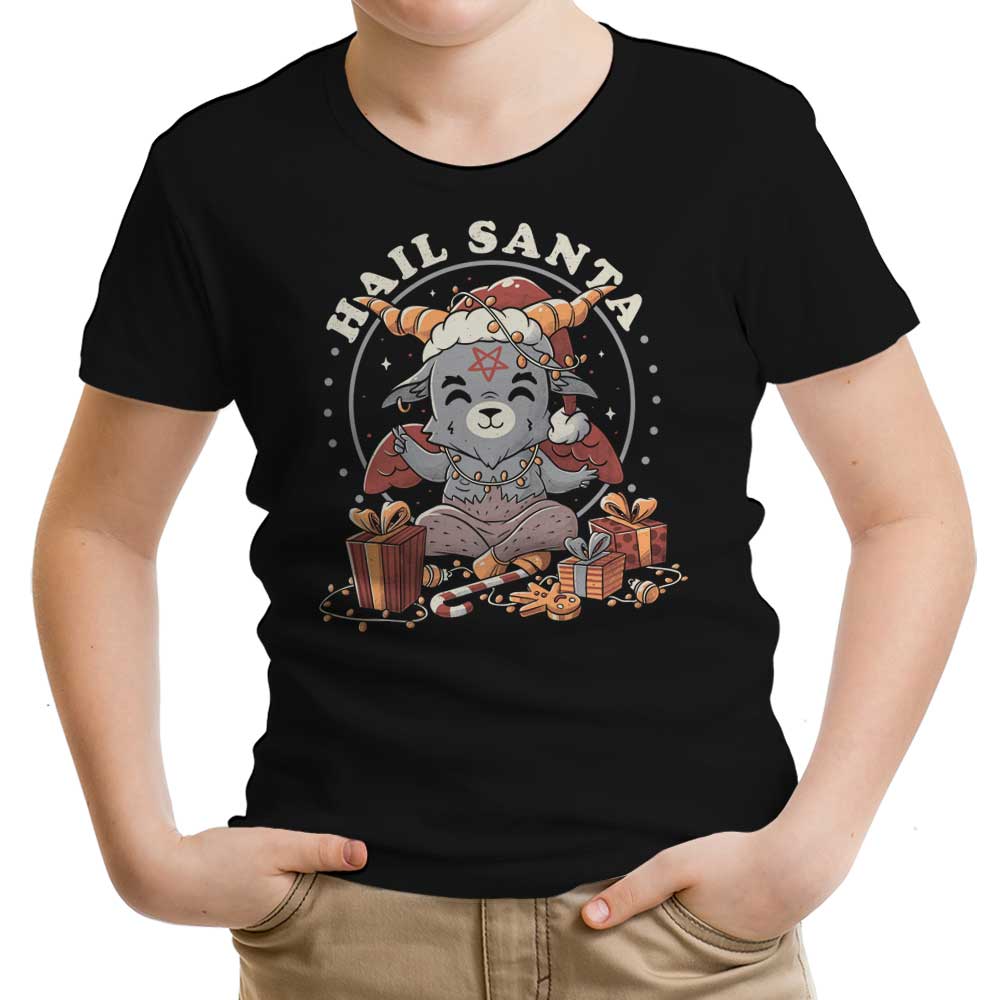 Hail Santa Youth Apparel - Adult & Kids T-Shirts, Sweatshirts & Hoodies apparel design preview 1