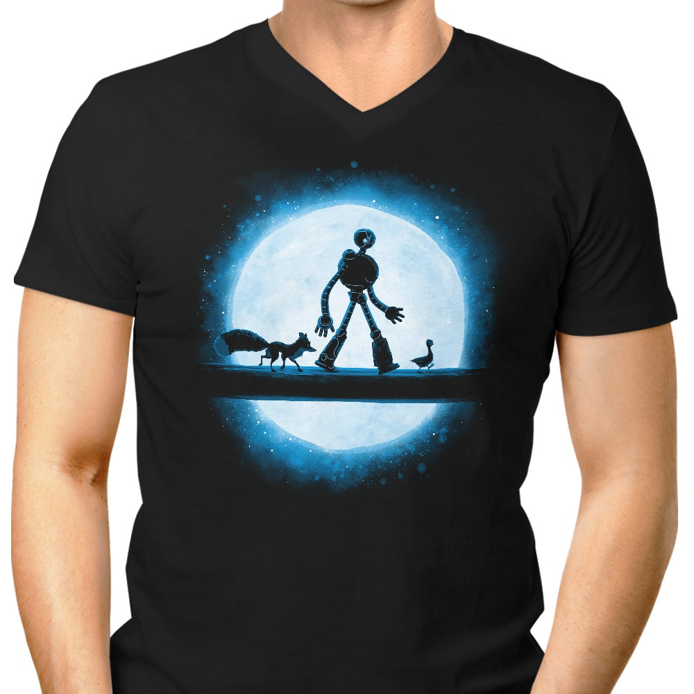 Hakuna Robot Men's V-Neck - Adult & Kids T-Shirts, Sweatshirts & Hoodies apparel design preview 1