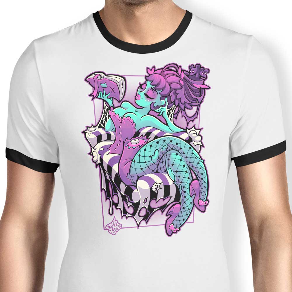 Half Dead Ringer - Adult & Kids T-Shirts, Sweatshirts & Hoodies apparel design preview 1