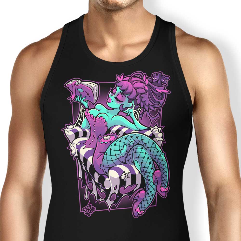 Half Dead Tank Top - Adult & Kids T-Shirts, Sweatshirts & Hoodies apparel design preview 1