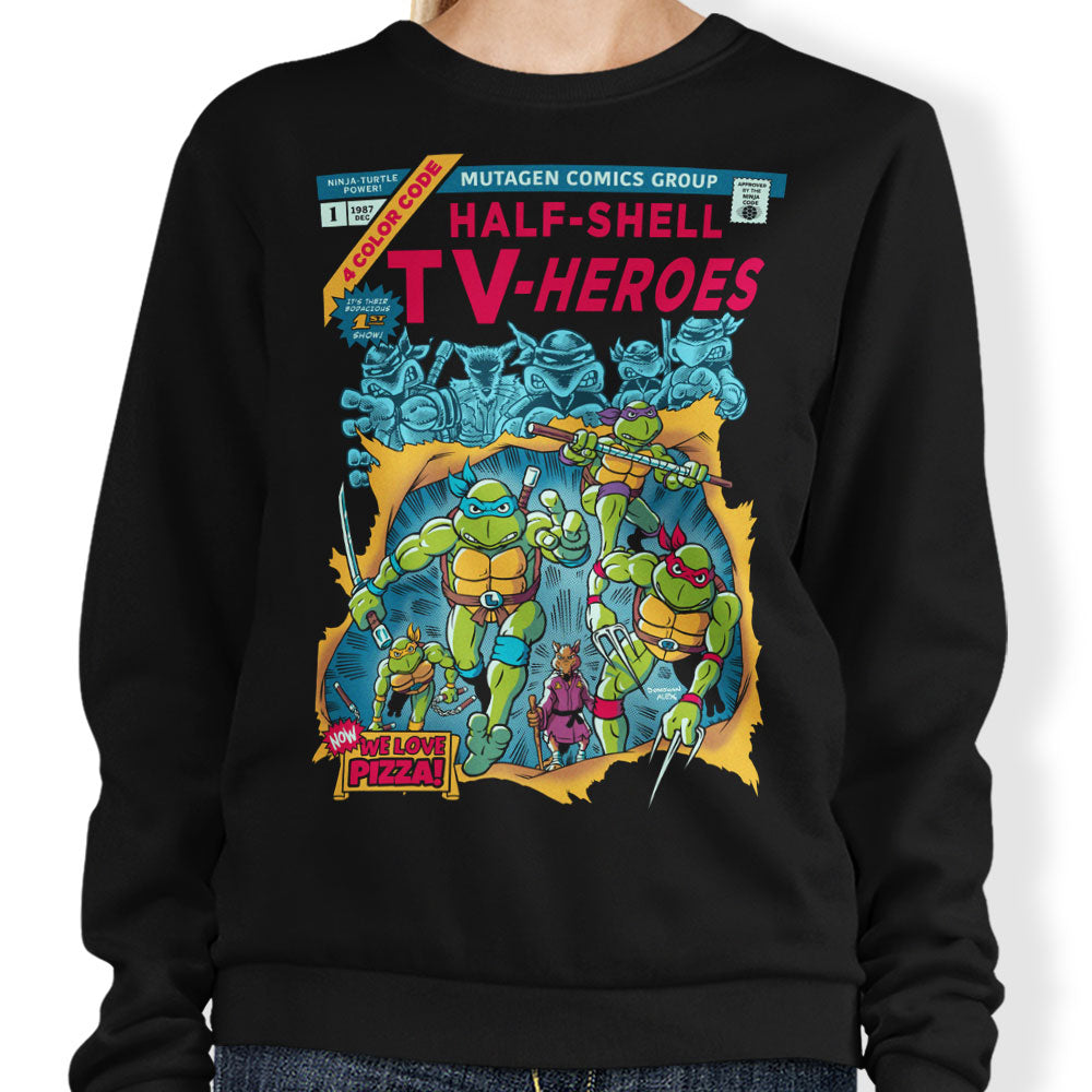 Half-Shell Heroes - Adult & Kids T-Shirts, Sweatshirts & Hoodies apparel design preview 1