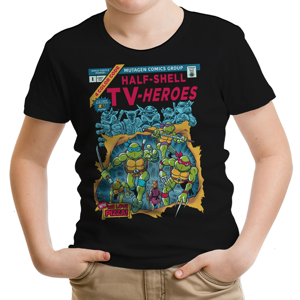 Half-Shell Heroes Youth Apparel - Adult & Kids T-Shirts, Sweatshirts & Hoodies apparel design preview 1