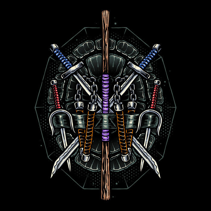 Half Shelled Weaponry Men's Apparel - Adult & Kids T-Shirts, Sweatshirts & Hoodies apparel design preview 2