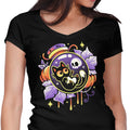 Halloween Bottled Kitten Women's V-Neck - Adult & Kids T-Shirts, Sweatshirts & Hoodies apparel design preview 1