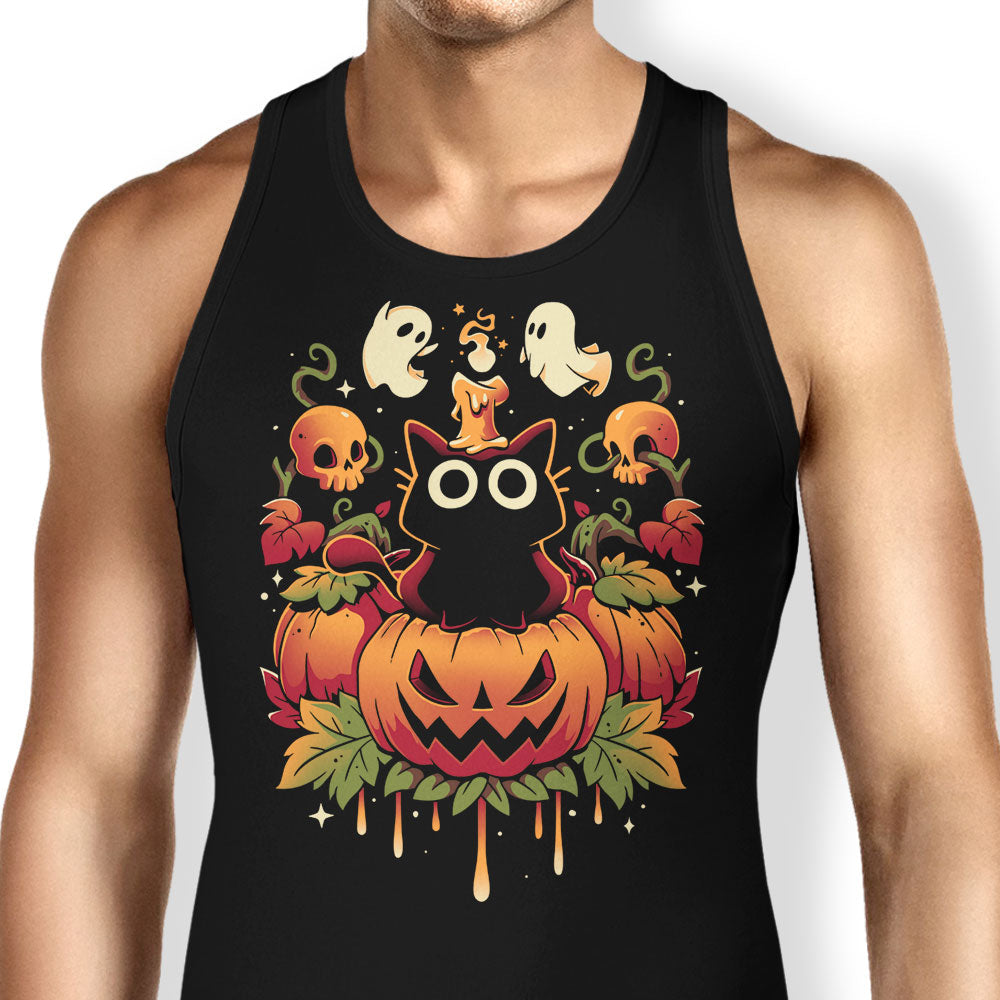 Halloween Candle Trick Tank Top - Adult & Kids T-Shirts, Sweatshirts & Hoodies apparel design preview 1