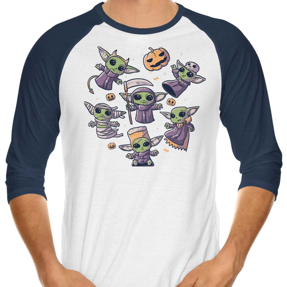 Halloween Child 3/4 Sleeve Raglan - Adult & Kids T-Shirts, Sweatshirts & Hoodies apparel design preview 1