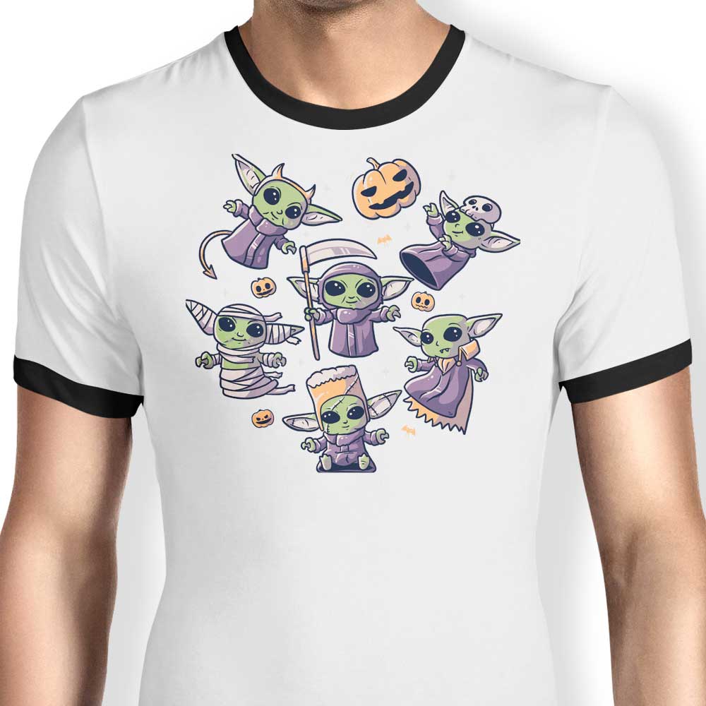 Halloween Child Ringer - Adult & Kids T-Shirts, Sweatshirts & Hoodies apparel design preview 1