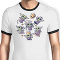 Halloween Child Ringer - Adult & Kids T-Shirts, Sweatshirts & Hoodies apparel design preview 1