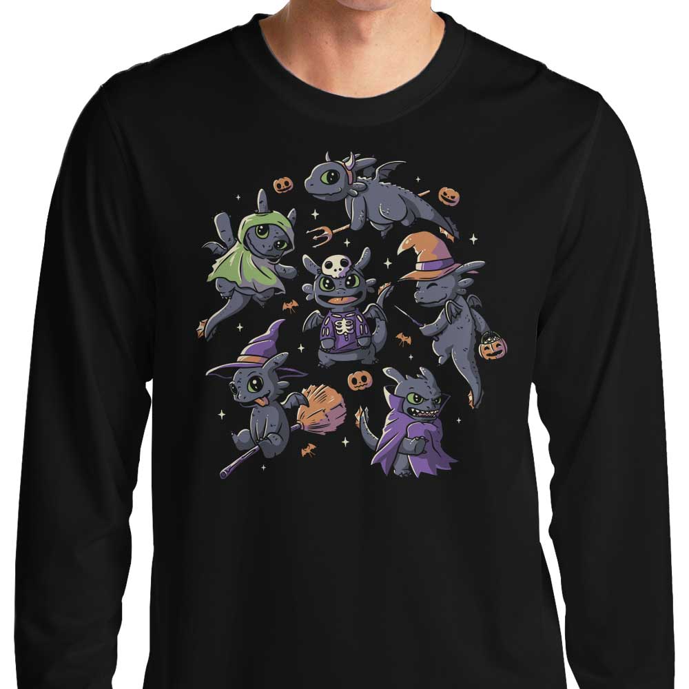 Halloween Dragons - Adult & Kids T-Shirts, Sweatshirts & Hoodies apparel design preview 1