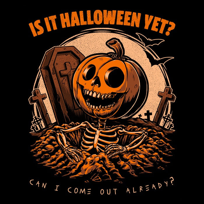 Halloween Graveyard Coasters - Adult & Kids T-Shirts, Sweatshirts & Hoodies apparel design preview 1