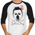Halloween Ink 3/4 Sleeve Raglan - Adult & Kids T-Shirts, Sweatshirts & Hoodies apparel design preview 1
