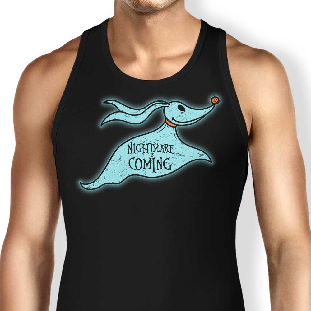 Halloween is Coming Tank Top - Adult & Kids T-Shirts, Sweatshirts & Hoodies apparel design preview 1