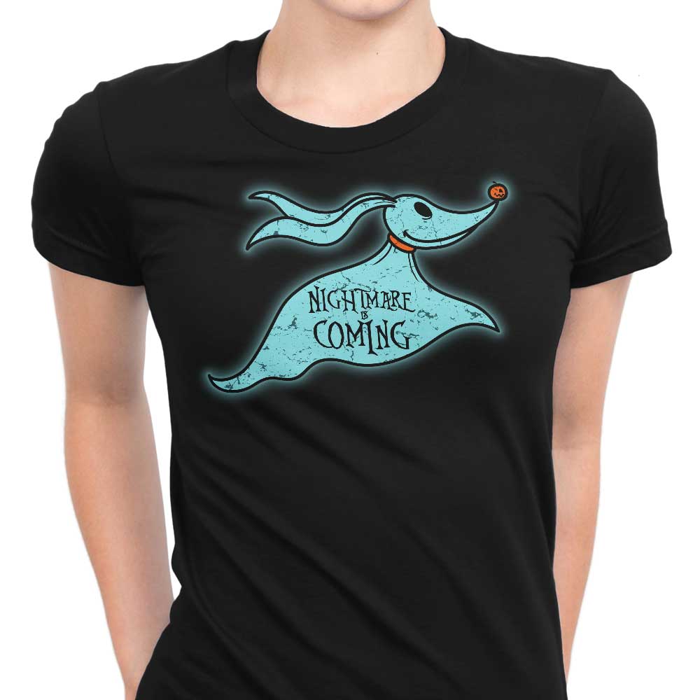 Halloween is Coming Women's Apparel - Adult & Kids T-Shirts, Sweatshirts & Hoodies apparel design preview 1
