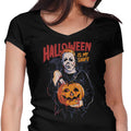 Halloween is My Shape Women's V-Neck - Adult & Kids T-Shirts, Sweatshirts & Hoodies apparel design preview 1