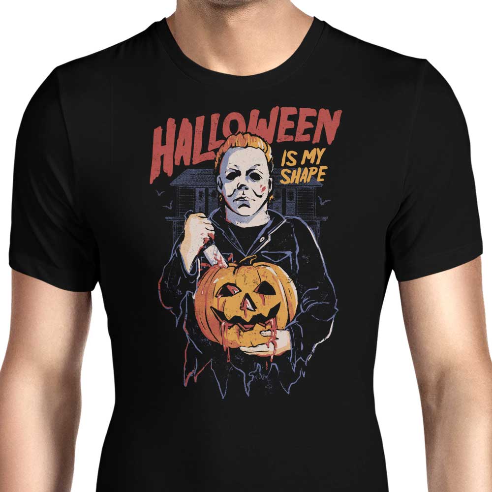 Halloween is My Shape Men's Apparel - Adult & Kids T-Shirts, Sweatshirts & Hoodies apparel design preview 1
