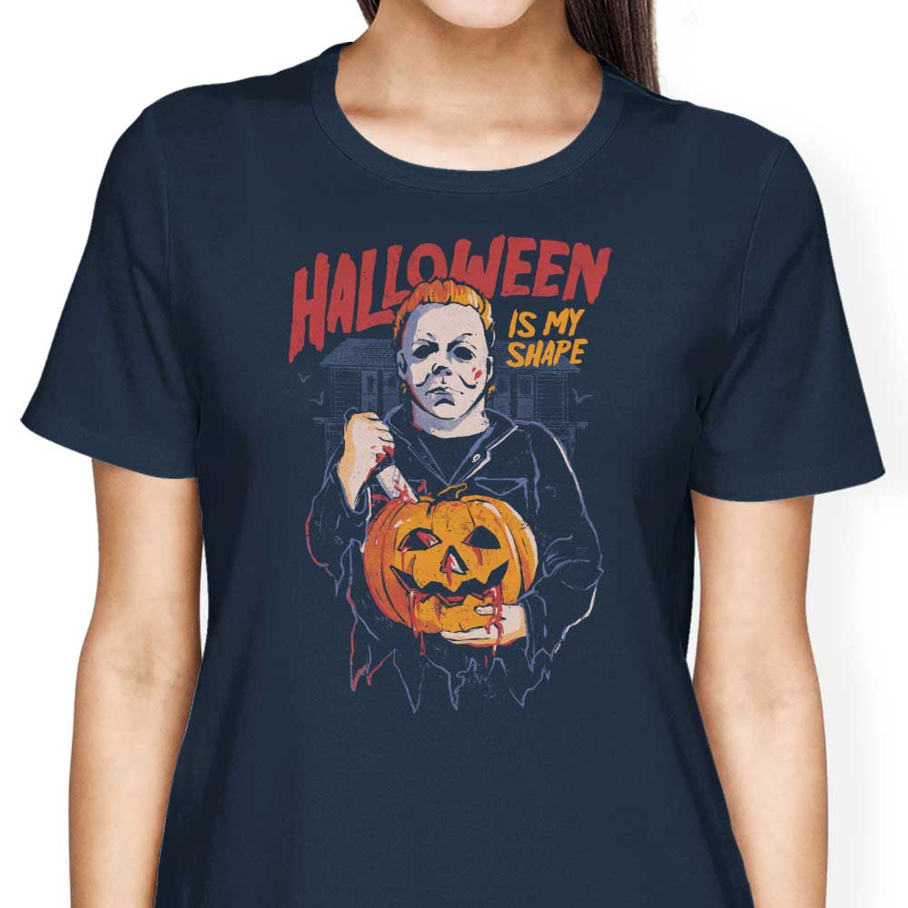 Halloween is My Shape Women's Apparel - Adult & Kids T-Shirts, Sweatshirts & Hoodies apparel design preview 2