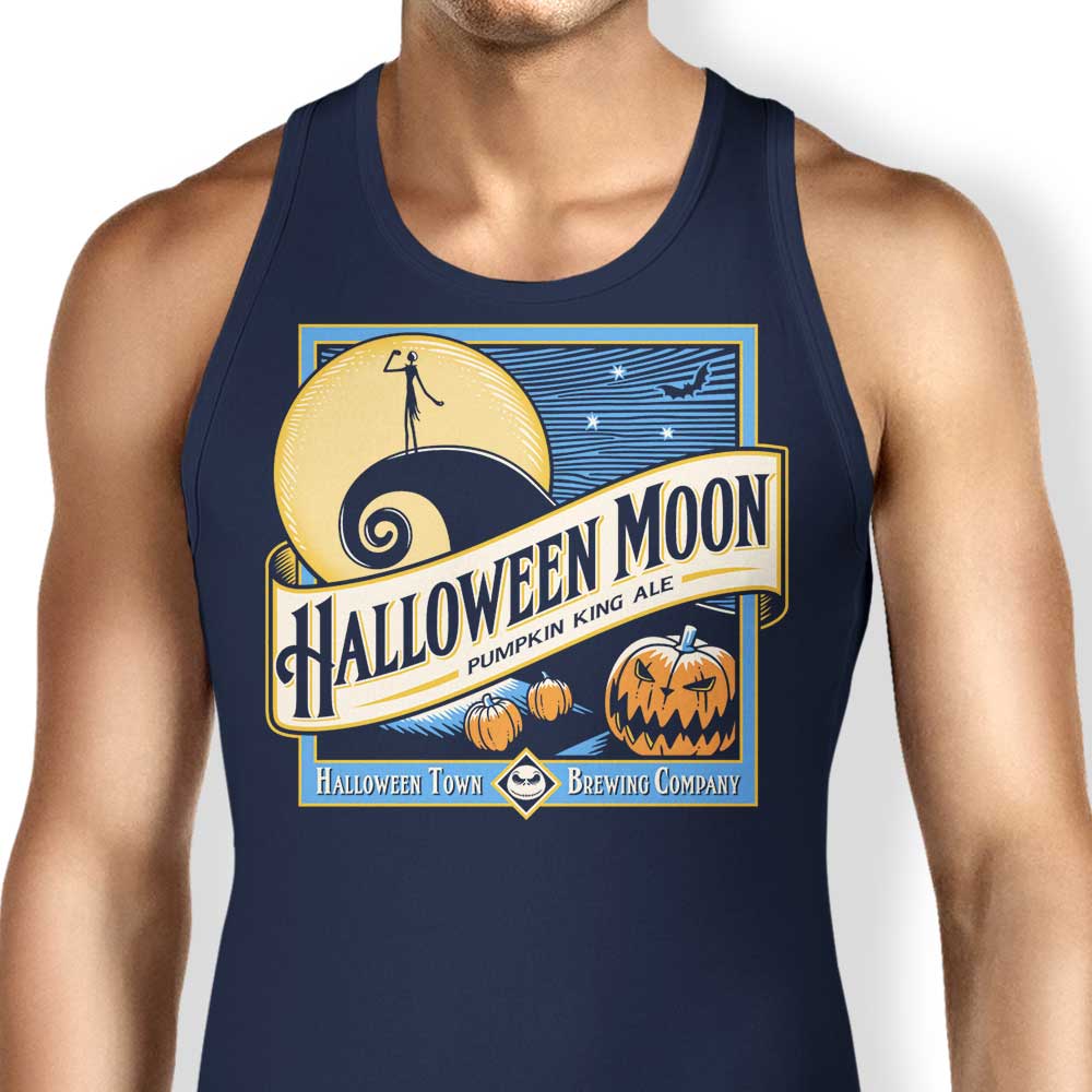 Halloween Moon Tank Top - Adult & Kids T-Shirts, Sweatshirts & Hoodies apparel design preview 1