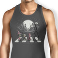 Halloween Road Tank Top - Adult & Kids T-Shirts, Sweatshirts & Hoodies apparel design preview 1