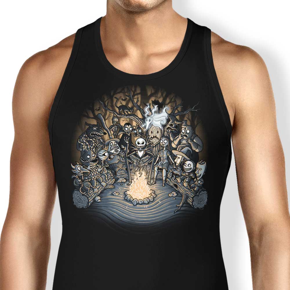 Halloween Tale Tank Top - Adult & Kids T-Shirts, Sweatshirts & Hoodies apparel design preview 1