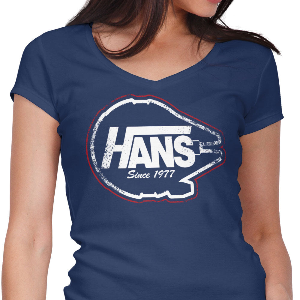 Hans Women's V-Neck - Adult & Kids T-Shirts, Sweatshirts & Hoodies apparel design preview 1