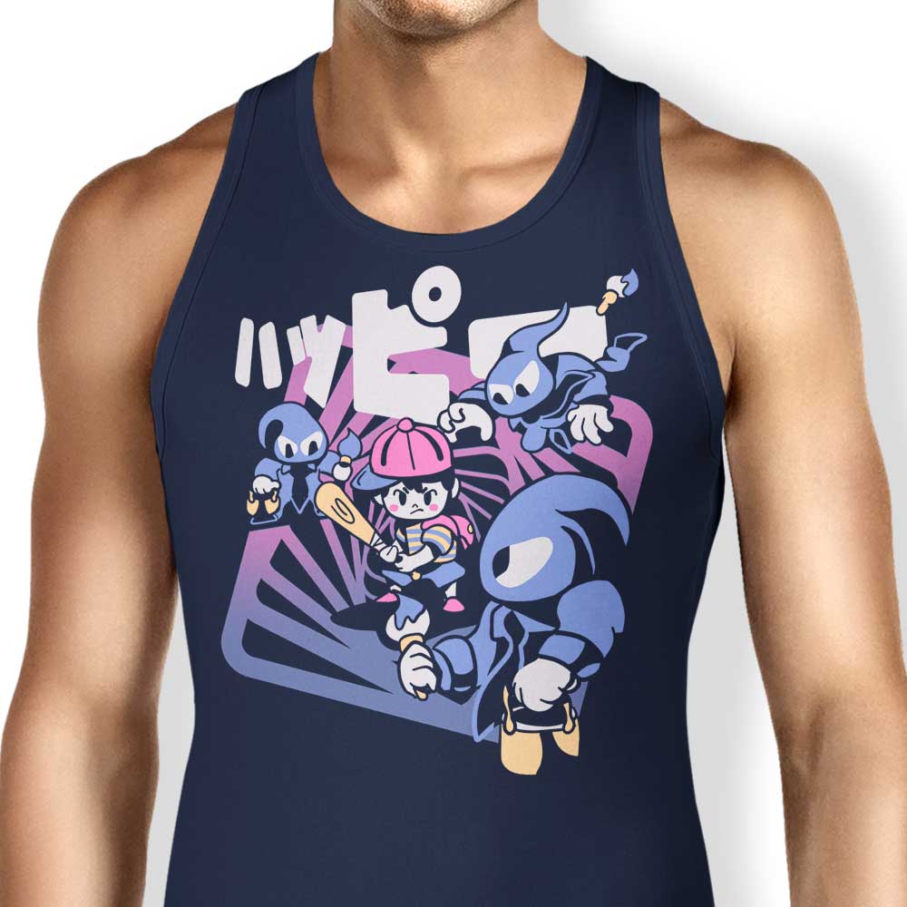 Happy Attack Tank Top - Adult & Kids T-Shirts, Sweatshirts & Hoodies apparel design preview 1