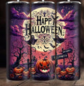 Happy Halloween Spooky Pumpkin Patch 20 oz Skinny - Adult & Kids T-Shirts, Sweatshirts & Hoodies apparel design preview 1