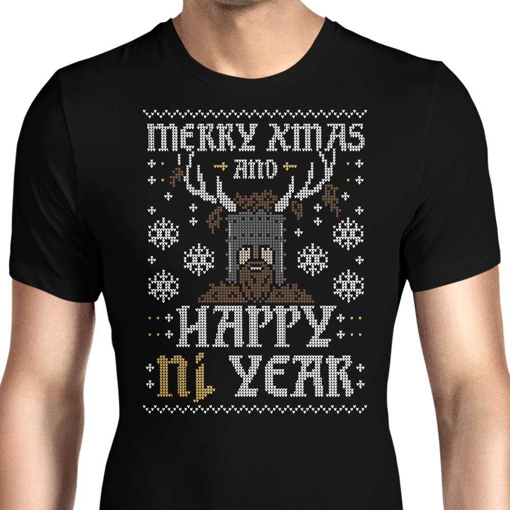 Happy Ni Year Men's Apparel - Adult & Kids T-Shirts, Sweatshirts & Hoodies apparel design preview 1