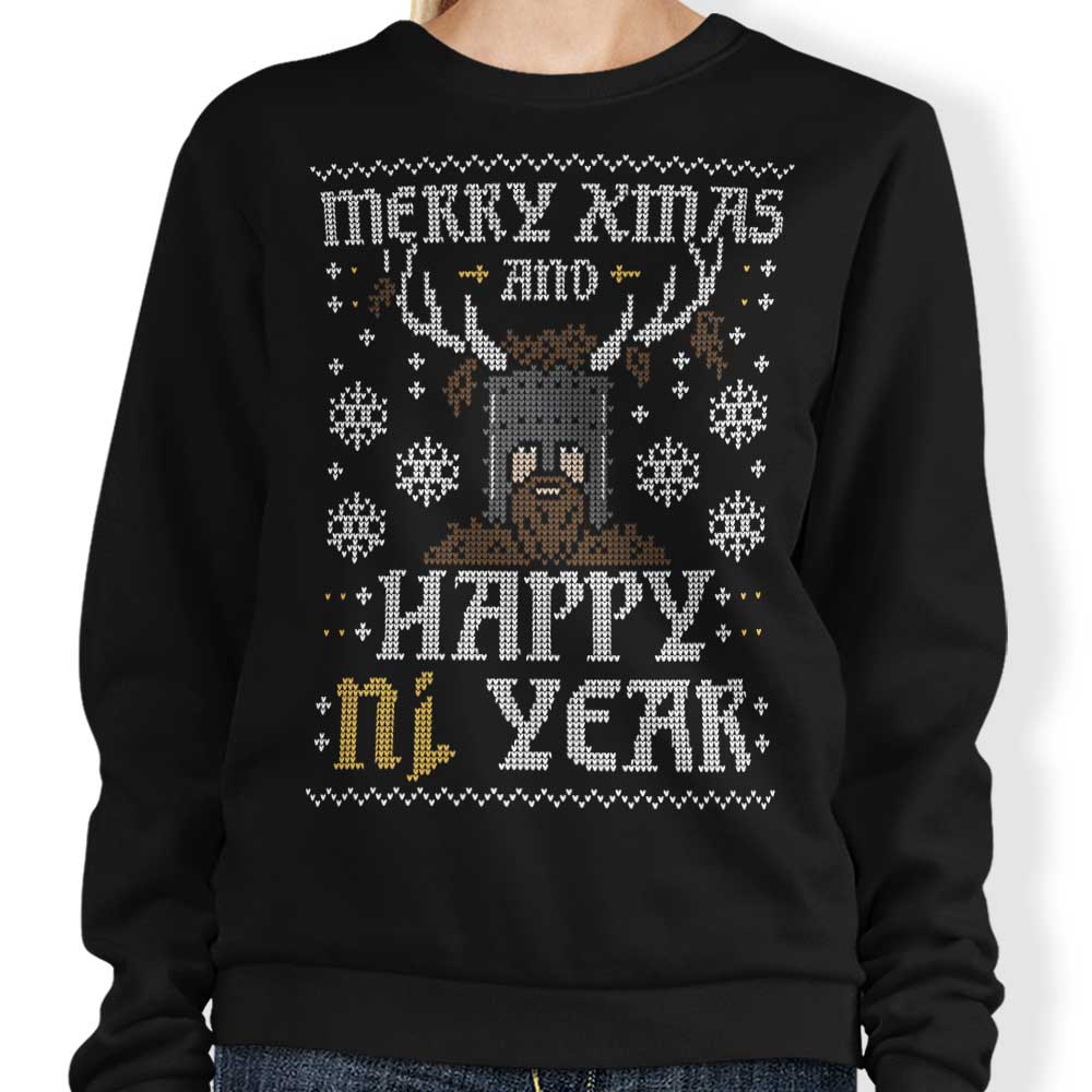 Happy Ni Year - Adult & Kids T-Shirts, Sweatshirts & Hoodies apparel design preview 1
