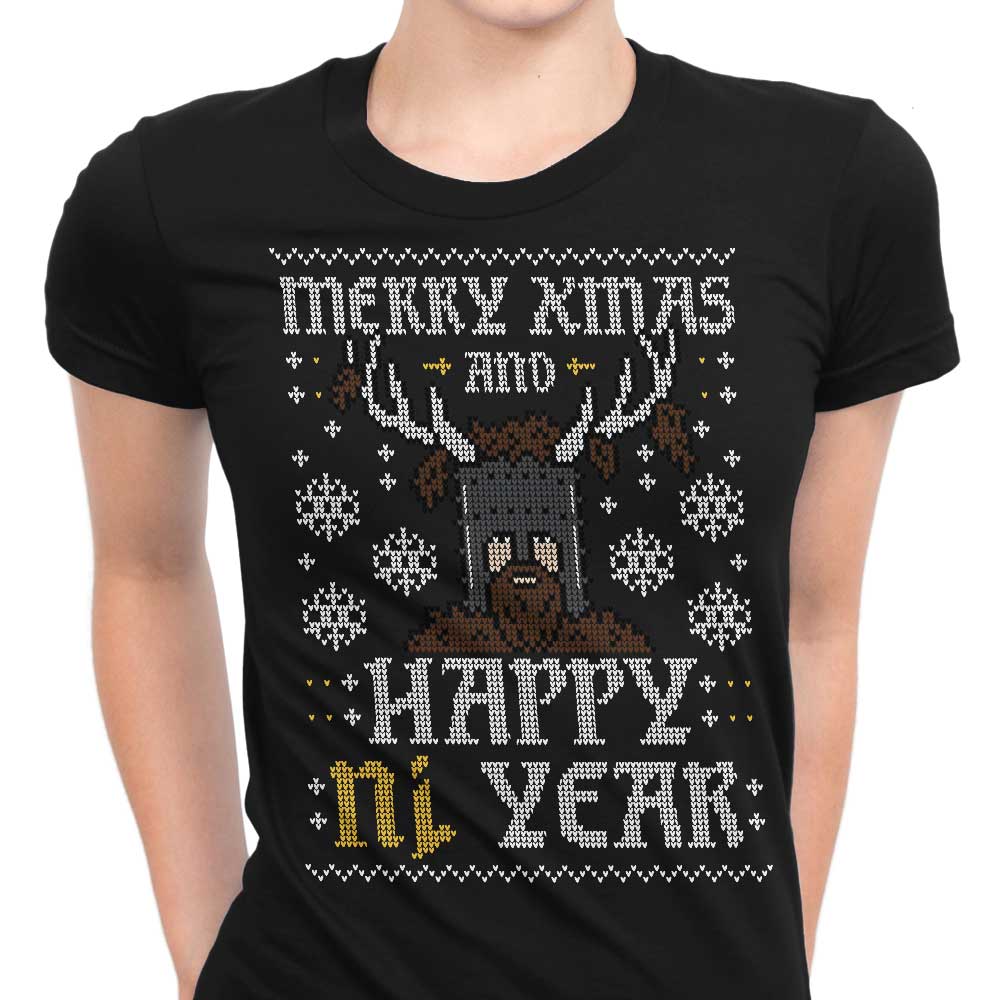 Happy Ni Year Women's Apparel - Adult & Kids T-Shirts, Sweatshirts & Hoodies apparel design preview 1