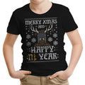 Happy Ni Year Youth Apparel - Adult & Kids T-Shirts, Sweatshirts & Hoodies apparel design preview 1
